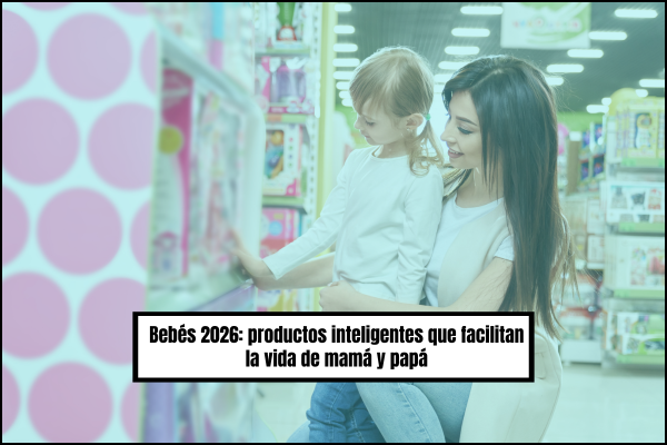 Bebés 2026: productos inteligentes que facilitan la vida de mamá y papá