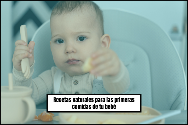 Recetas naturales para las primeras comidas de tu bebé