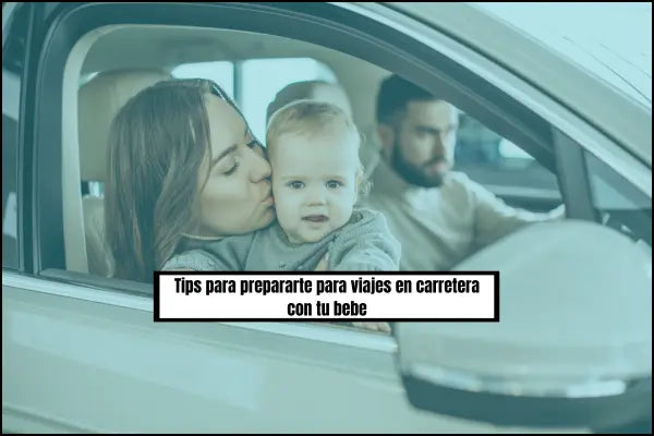 Tips para prepararte para viajes en carretera con tu bebe