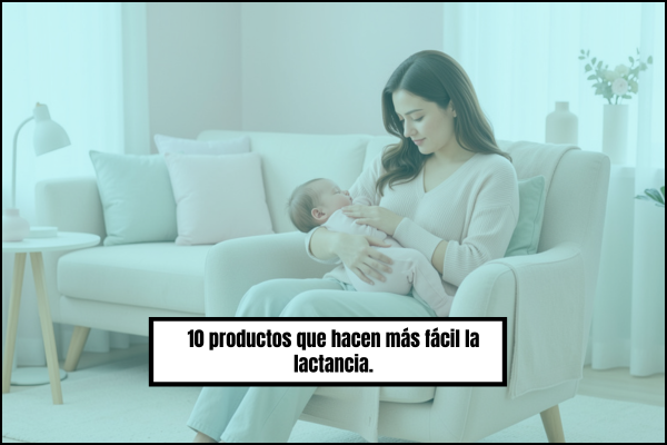10 productos que hacen más fácil la lactancia.