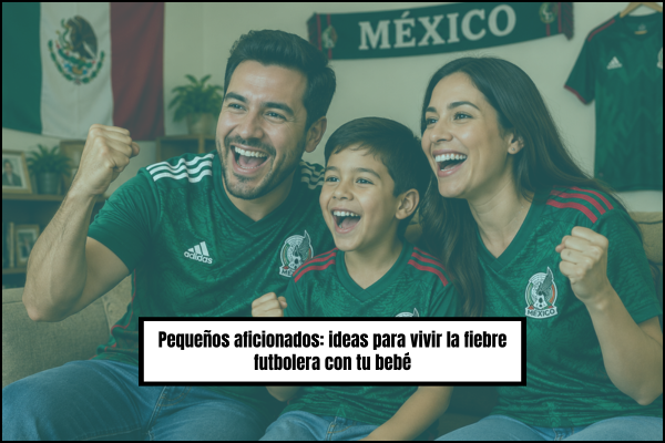 Pequeños aficionados: ideas para vivir la fiebre futbolera con tu bebé