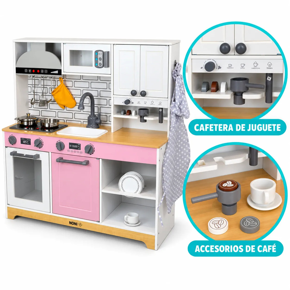 COCINITA VINTAGE NONI ROSA/BLANCO