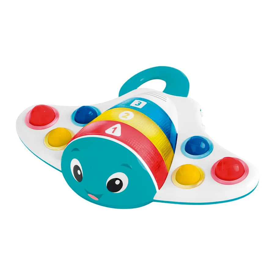 Baby Einstein Juguete sensorial de Burbujas Pop & Explore Stingray, de Ocean Explorers, bebés de 6 Meses en adelante