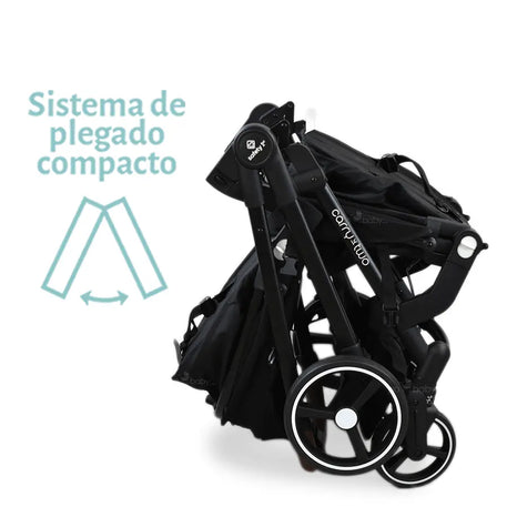 carriola doble gemelas carry 4 two