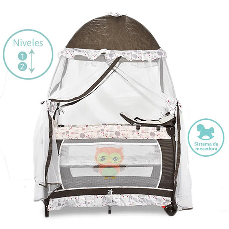 Cuna Corral Draco Beige