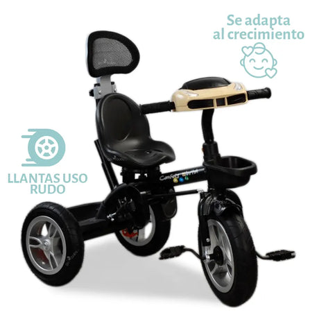 Triciclo CW multifuncional 360 T19