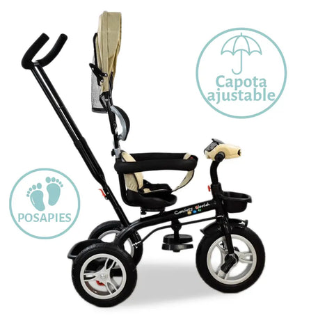 Triciclo CW multifuncional 360 T19