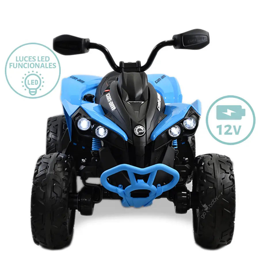 CUATRIMOTO ELECTRICA CAN-AM AZUL 4x4 renegade