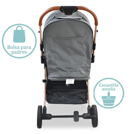 Carriola  compacta infanti nova