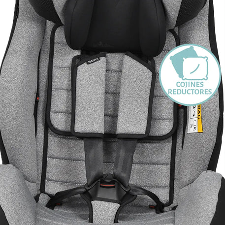 AUTOASIENTO SAFETY 1ST MULTIFIX con vista a las telas sin cojines reductores