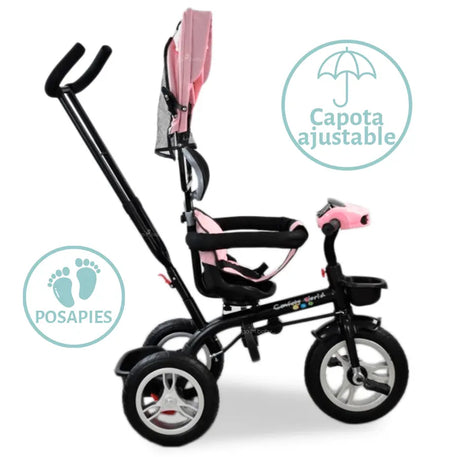 Triciclo CW multifuncional 360 T19