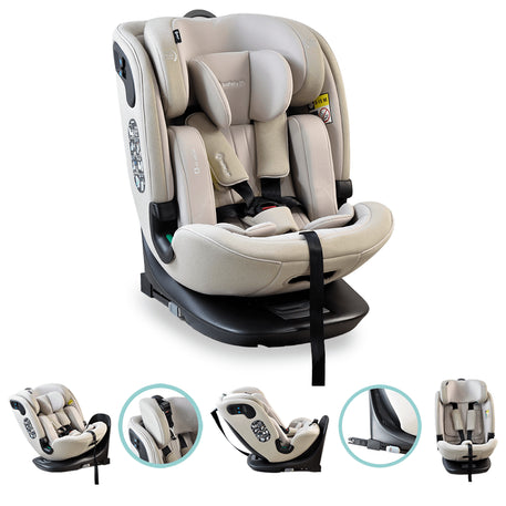 AUTOASIENTO GROW, TURN & GO BEIGE