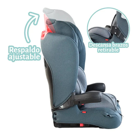 AUTOASIENTO FOLD GO GRIS