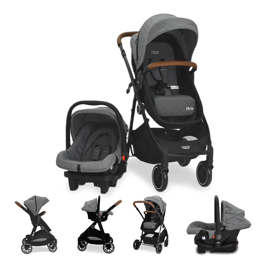 carriola sistema de viaje Aria 4 en 1