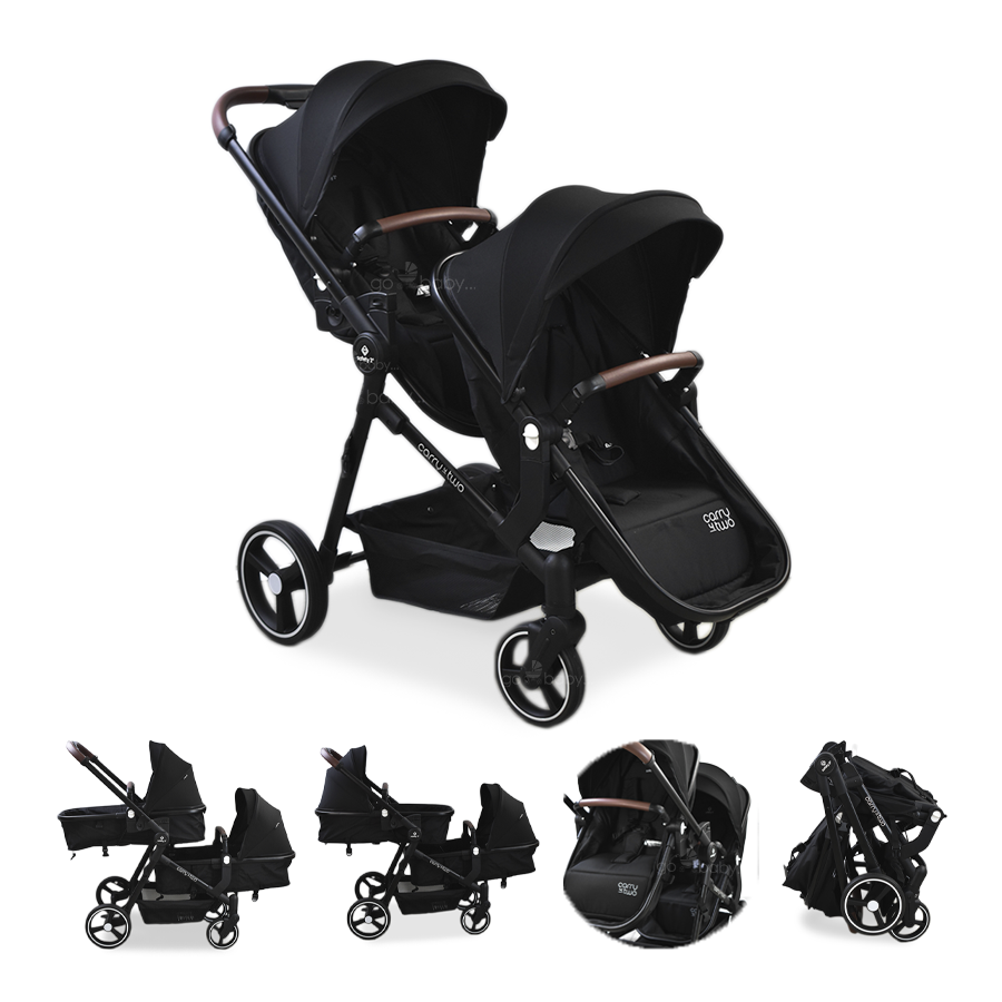 carriola doble gemelas carry 4 two