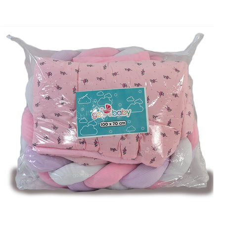 set edredon y trensa cc para corralito viajero (105*70) NIÑA