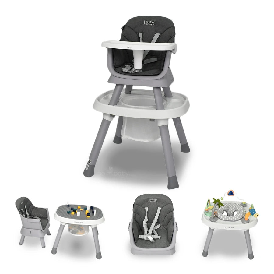 SILLA 7 EN 1 MANES BY LIFESTYLE DARK GRY