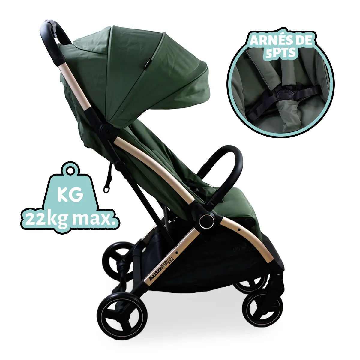 CARRIOLA COMPACTA SLIM FOLD