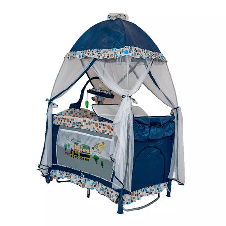 Cuna Corral Draco Azul - gobaby.mx