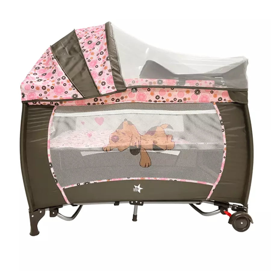 Cuna De Viaje Fénix Rosa - gobaby.mx