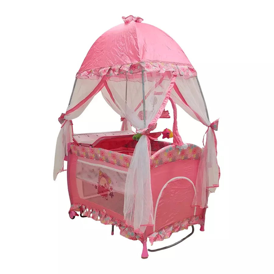 Cuna Corral Draco Rosa