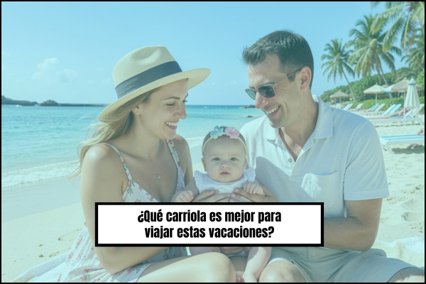 ¿Qué carriola es mejor para viajar estas vacaciones?
