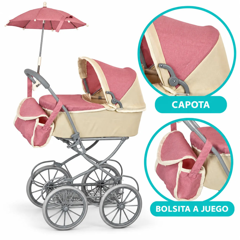 CARRIOLITA PARA MUÑECA NON 9673A