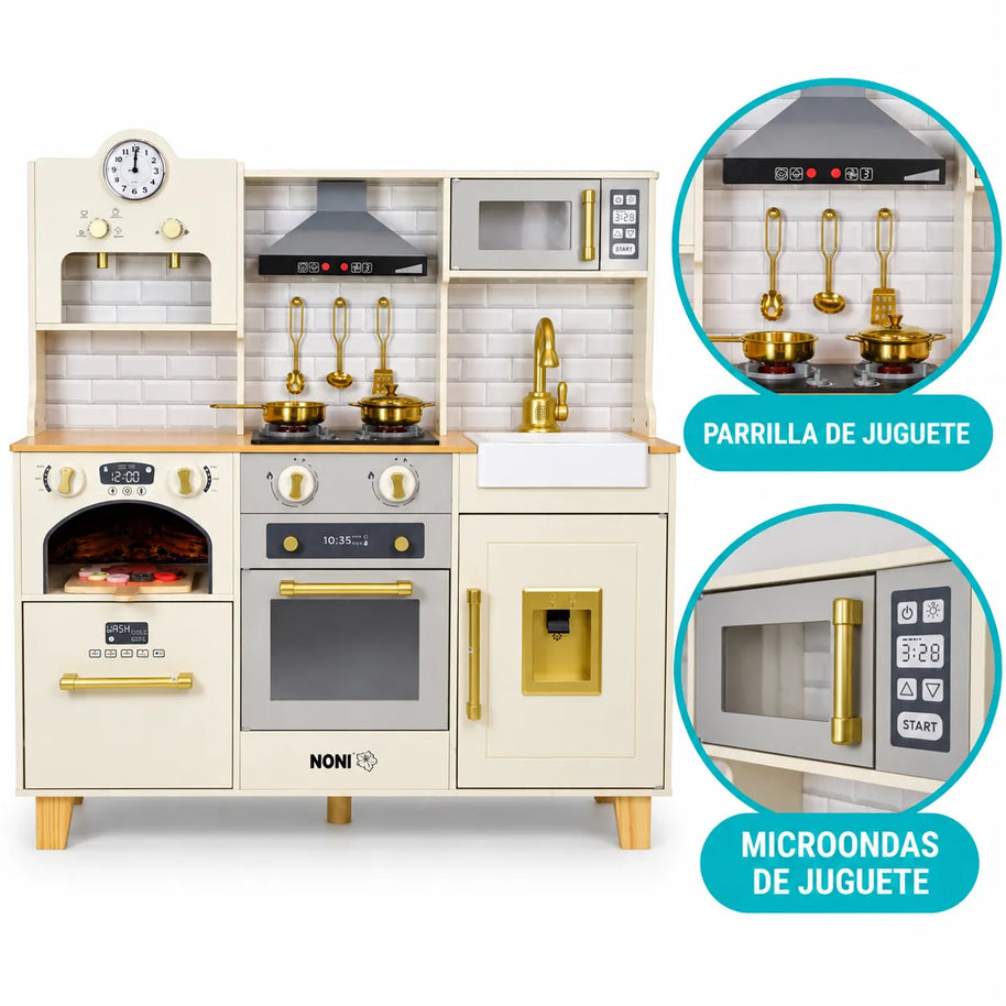 COCINITA CON HORNO NONI BEIGE