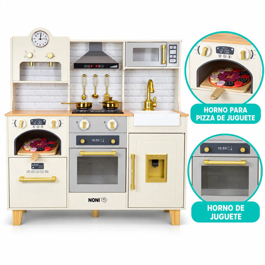 COCINITA CON HORNO NONI BEIGE
