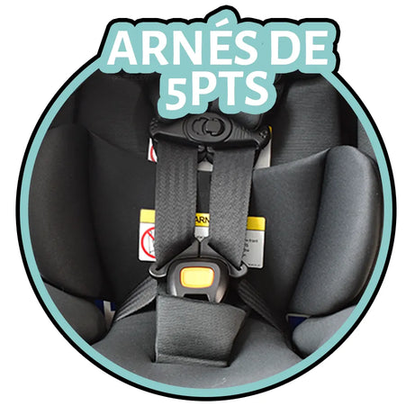 Autoasiento LX ClearTex Ebony