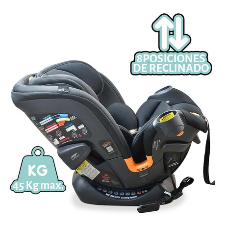 Autoasiento LX ClearTex Ebony