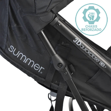 CARRIOLA 3D QUICKCLOSE CS GRAY BLACK