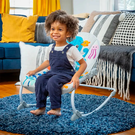 Baby Einstein Silla Mecedora Musical Plegable Para Bebé