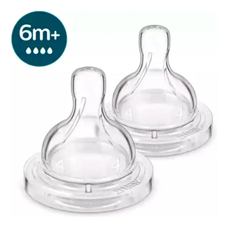 Philips Avent Tetinas Anti-cólic Scy764/02 ( pack 2 tetinas)
