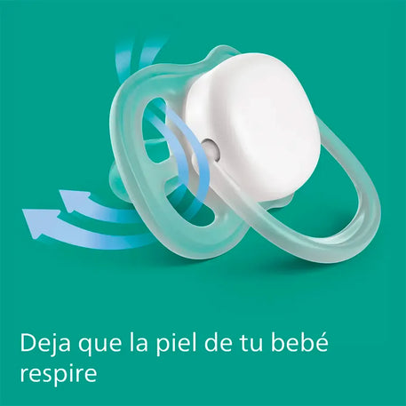 Chupete Philips Avent Ultra Air Scf376/19 X2u 0-6 Meses