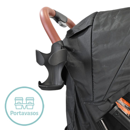 CARRIOLA 3D QUICKCLOSE CS GRAY BLACK