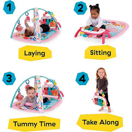 4-IN-1 KICKIN´ TUNES MUSIC & LANGUAGE GYM