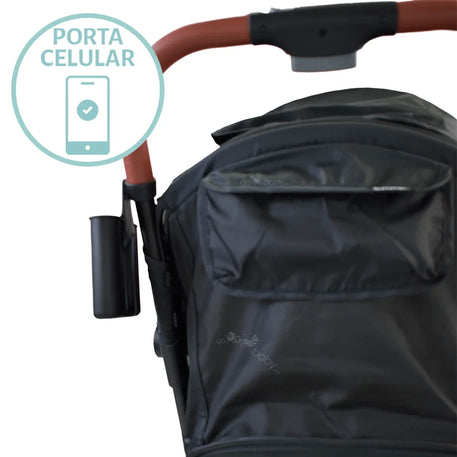 CARRIOLA 3D QUICKCLOSE CS GRAY BLACK