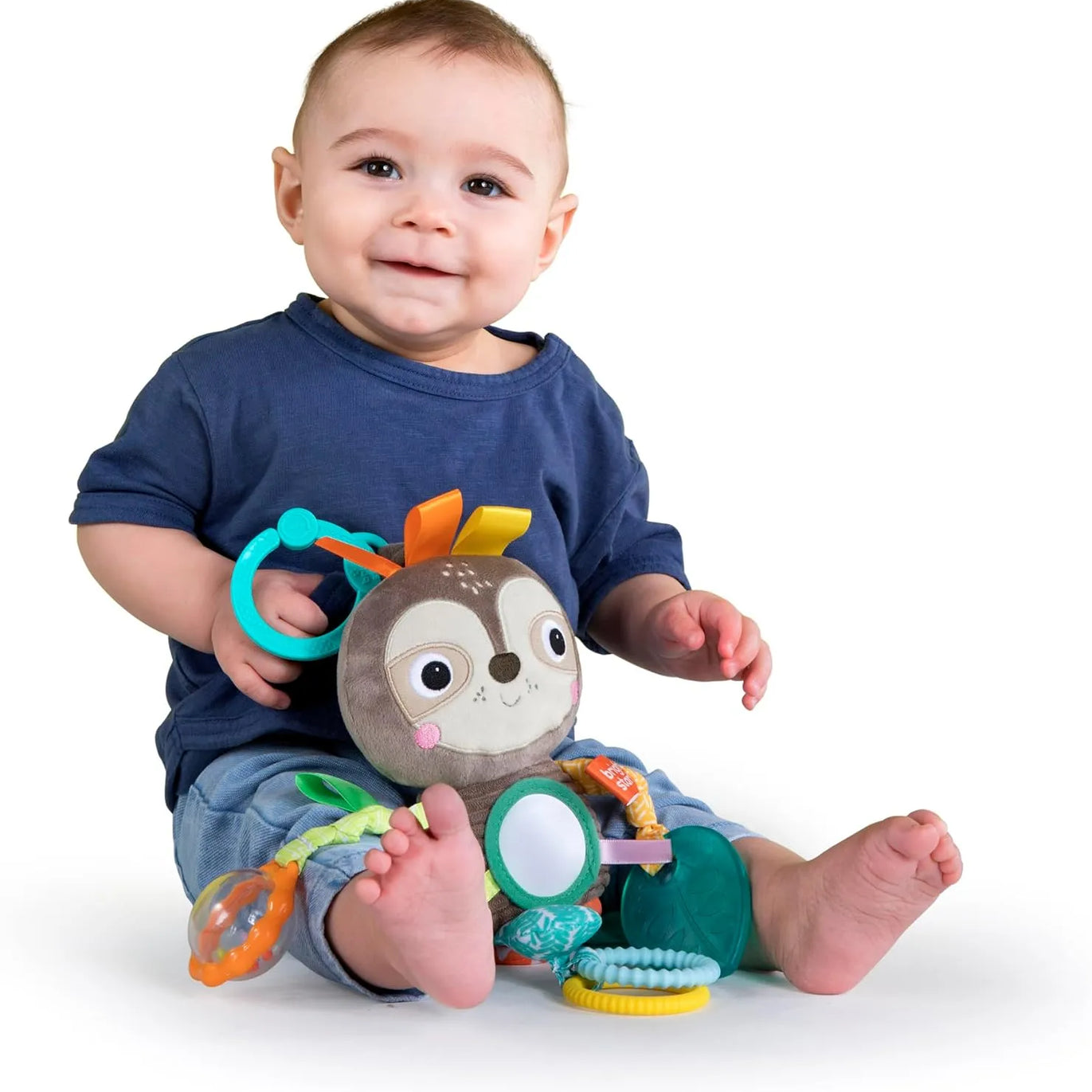 Perezoso de actividades Bright Starts Playful Pals · 0+ meses 12274