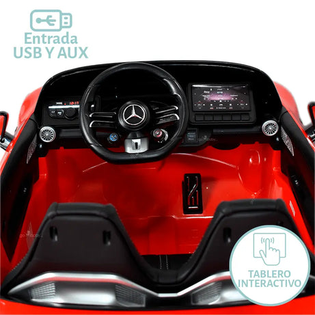 carro eléctrico mercedes B SK web