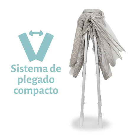 Colecho Sleep Spot plegado de manera compacta