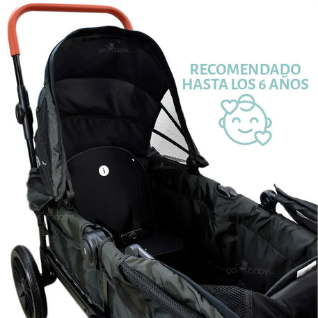 CARRIOLA INFANTI VAGON EVERETT BLACK