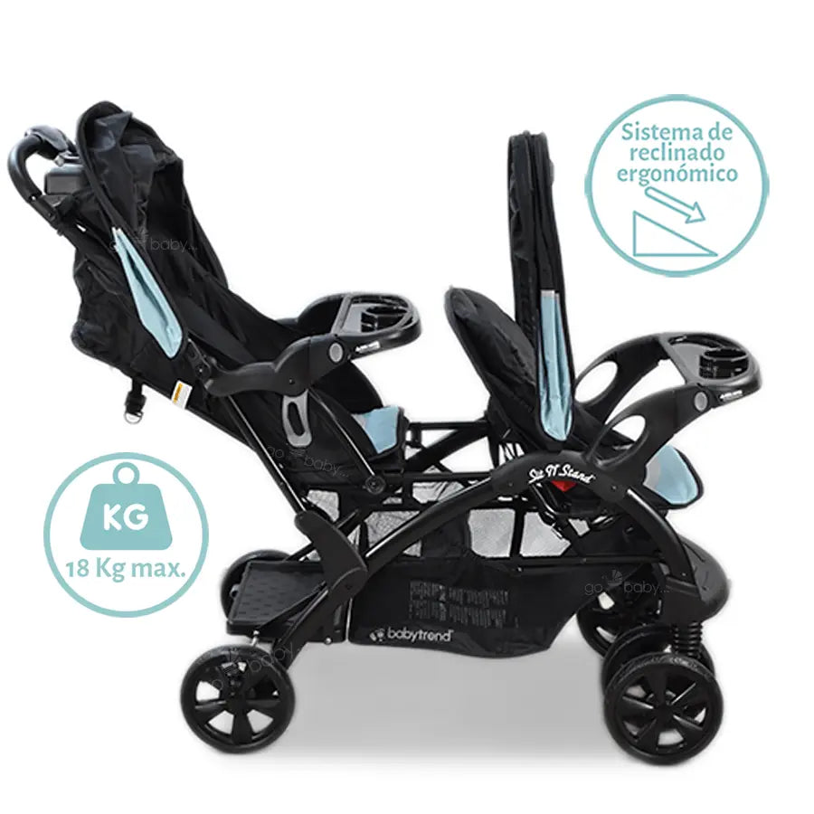 Carriola doble BT Sit & Stand