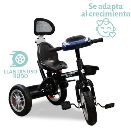 Triciclo CW multifuncional 360 T19