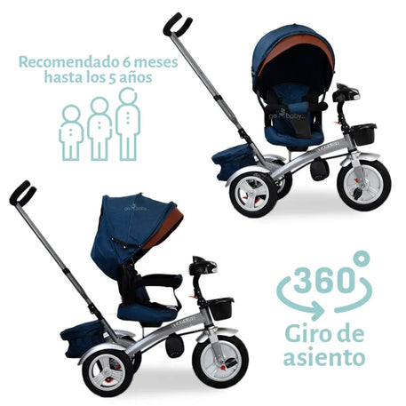 Triciclo premium 4 en 1 5532