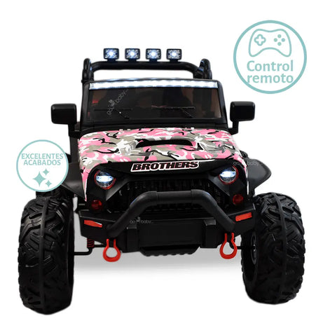 Carrito Eléctrico Tipo Jeep Wrangler Unlimited web