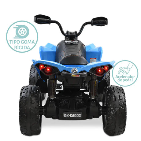 CUATRIMOTO ELECTRICA CAN-AM AZUL 4x4 renegade
