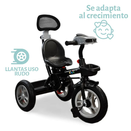 Triciclo CW multifuncional 360 T19
