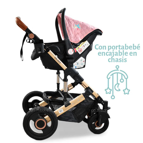 CARRIOLA 4 EN 1 GALAXIS TS CON BASE