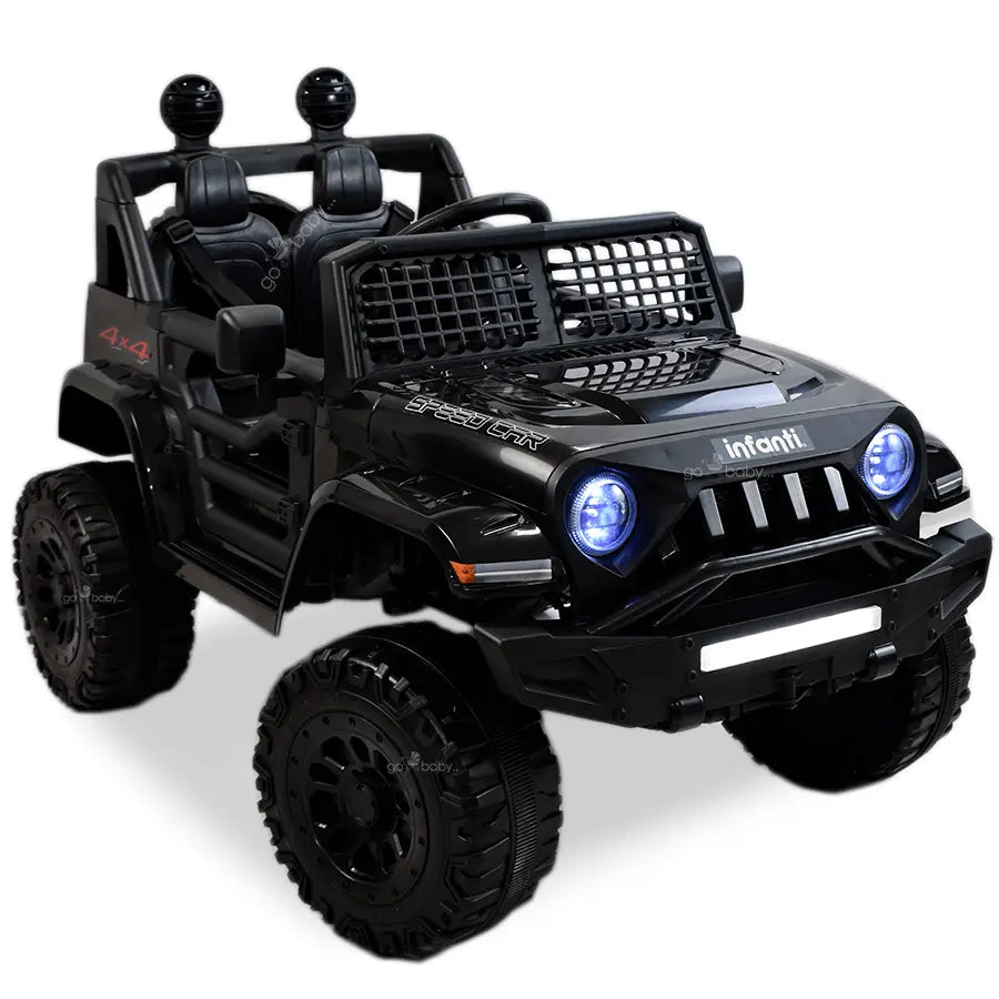 CAMIONETA ELECTRICA JEEP NEGRA web